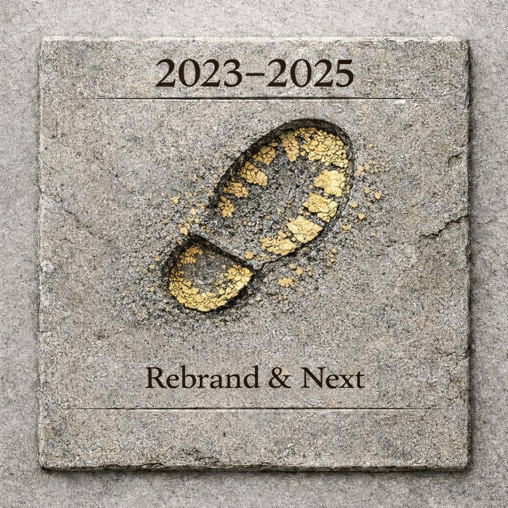 History 2023–2025 Rebrand & Next